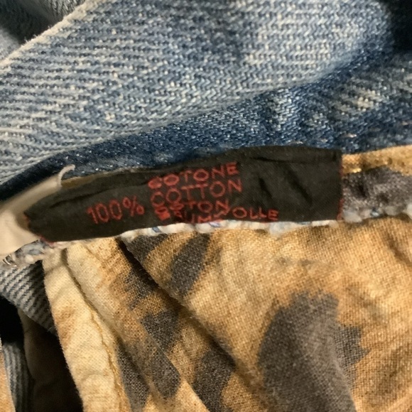 ROBERTO CAVALLI VINTAGE 90s EMBROIDERED BOHO JEANS - Picture 11 of 14